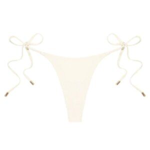 Monday Swimwear Ivory Palma Bottom Size S